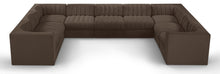 Load image into Gallery viewer, Rummi - Velvet Performance Fabric Upholstered 9 Piece Modular Sectional