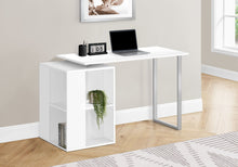 Load image into Gallery viewer, Computer Desk, Home Office, Left, Right Set-Up, Storage Shelves, Work, Laptop, Contemporary, Modern