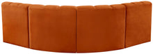 Load image into Gallery viewer, Arc - Velvet 4 Piece Corner Modular Sofa