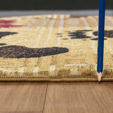 Load image into Gallery viewer, Nature's Nest - 5'3" X 7'3" Polypropylene, Lodge Area Rug - Multi / Beige
