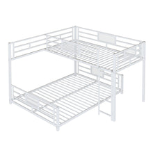 Load image into Gallery viewer, L-Shaped Bunk Bed