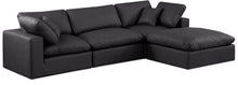 Load image into Gallery viewer, Comfy - 4 Piece Faux Leather Modular Sectional With Chaise