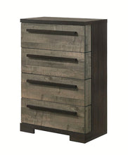 Load image into Gallery viewer, Crown Mark Furniture Remington 4 Drawer Chest in Brown image