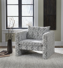 Load image into Gallery viewer, Kenbell - Accent Chair - Black / White