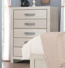 Load image into Gallery viewer, Jaylen 5 Drawer Chest in Gray