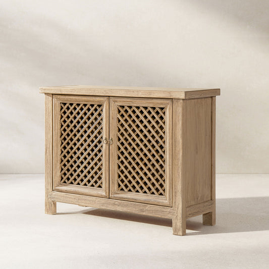 Arden - 2 Door Accent Storage Cabinet - Natural