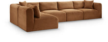 Load image into Gallery viewer, Shaggy - Fabric 5 Piece Modular Sectional