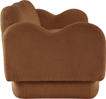 Load image into Gallery viewer, Bloom - Teddy Fabric Sofa - Saddle