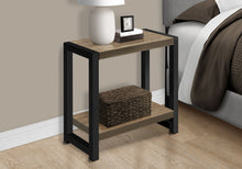 Load image into Gallery viewer, Accent Side Table, Narrow, Small, 2 Tier, Contemporary And Modern
