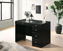 Load image into Gallery viewer, Crown Mark Furniture Morgan Vanity in Black B4851BK