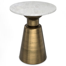 Load image into Gallery viewer, Leyla - Side Table - Antique Brass