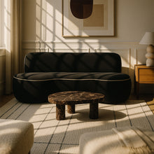 Load image into Gallery viewer, Swerve - Velvet 101" Upholstered Sofa