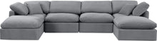 Load image into Gallery viewer, Indulge - Velvet 6 Piece Modular Double Chaise Sectional