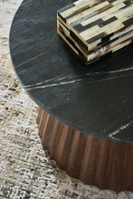 Load image into Gallery viewer, Ceilby - Accent Cocktail Table - Black / Brown