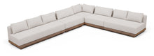 Load image into Gallery viewer, Solace - Olefin 5 Piece Outdoor Patio Modular Sectional