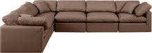 Load image into Gallery viewer, Indulge - Faux Leather 6 Piece Modular Corner Sectional