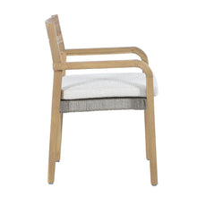 Load image into Gallery viewer, Arden - Wood And Wicker Patio Dining Chair (Set of 2) - Natural / Brown