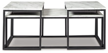 Load image into Gallery viewer, Donnesta - Occasional Table Set (Set of 3) - Gray / Black