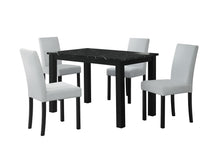 Load image into Gallery viewer, D8032 - 2 Piece Dining Room Set (Dining Table And Dining Chair) - Black / Silver