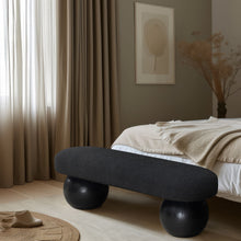 Load image into Gallery viewer, Bowie - Bench - Black Legs