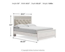 Load image into Gallery viewer, Altyra - Upholstered Panel Bed