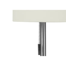 Load image into Gallery viewer, Lighting, Table Lamp, USB Port Included, Nickel, Contemporary (Set of 2)