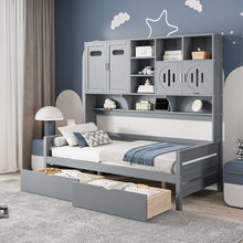 Load image into Gallery viewer, Daybed With All-In-One Cabinet And Shelf