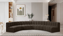 Load image into Gallery viewer, Arc - Boucle Fabric 7 Piece U-Shaped Modular Sofa