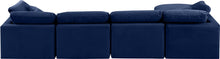 Load image into Gallery viewer, Indulge - Velvet 5 Piece Modular Sectional With Chaise