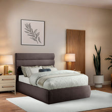 Load image into Gallery viewer, Adam - Linen Fabric Bed With 52" Headboard
