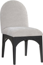 Load image into Gallery viewer, Waldorf - Chenille Dining Side Chair With Black Legs