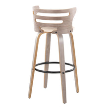 Load image into Gallery viewer, Cosini - Mid Century Modern Fixed Height, Barstool & Swivel And Round Footrest (Set of 2)