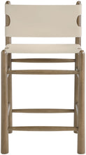 Load image into Gallery viewer, Santos - Upholstered Counter Stool With Stained Brown Base
