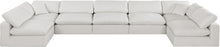 Load image into Gallery viewer, Comfy - 7 Piece Linen Modular Armless Sectional