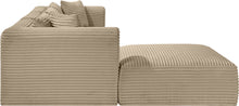 Load image into Gallery viewer, Shaggy - Fabric 4 Piece Modular Sectional