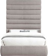 Load image into Gallery viewer, Adam - Linen Fabric Bed With 89" Headboard