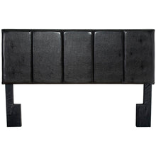 Load image into Gallery viewer, Harper - Upholstered Twin Headboard - Black