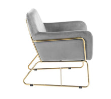 Load image into Gallery viewer, Keira - Accent Chair With Metal Base