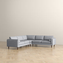 Load image into Gallery viewer, Amber - Corner Sectional Sofa - Light Gray