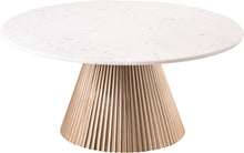 Load image into Gallery viewer, Cindra - Genuine Marble Top And Iron Base Table