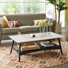 Load image into Gallery viewer, Modern Table With Extra Storage