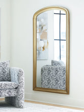 Load image into Gallery viewer, Fintan - Floor Mirror - Gold Finish