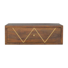 Load image into Gallery viewer, Floating Bedside Table - Chestnut