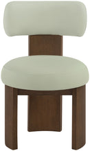 Load image into Gallery viewer, Atelier - Vegan Leather Upholstered Dining Chair (Set of 2) - Painted Brown Frame