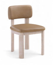 Load image into Gallery viewer, Paloma - Vegan Leather Upholstered Dining Chair (Set of 2) - Tan / Rich Natural