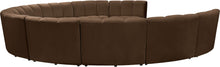 Load image into Gallery viewer, Infinity - 10 Piece Velvet Modular Sectional