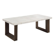 Load image into Gallery viewer, Edwyn - Natural Marble Top End Table