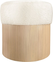 Load image into Gallery viewer, Nimes - Ottoman / Stool With Natural Base