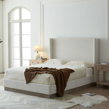 Load image into Gallery viewer, Hale - Upholstered Wingback Bed
