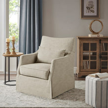 Load image into Gallery viewer, Traditional Design London Skirted Swivel Chair